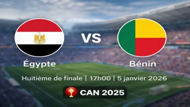 Égypte Bénin CAN 2025 tv streaming