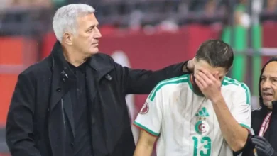 Jaouen Hadjam Blessure Algérie