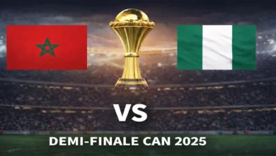 Maroc Nigeria Demi Finale CAN 2025 TV Streaming