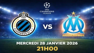 Où voir Club Brugge Marseille en direct en Ligue des champions ?