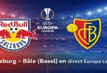 RB Salzburg Bâle (Basel) en direct Europa League