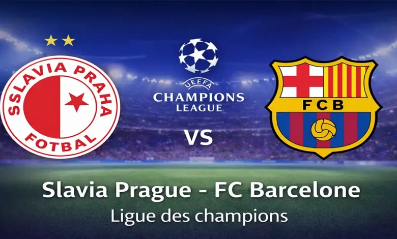 Slavia Prague FC Barcelone Ligue des champions tv streaming