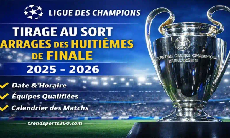 Tirage au sort des barrages des huitièmes de finale de la Ligue des champions 2025-2026