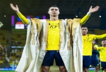 Cristiano Ronaldo Al bisht saoudien