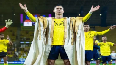 Cristiano Ronaldo Al bisht saoudien