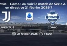 Juventus Como : où voir le match de Serie A en direct ce 21 février 2026