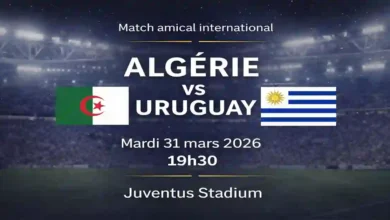 Algérie Uruguay en direct chaînes tv streaming