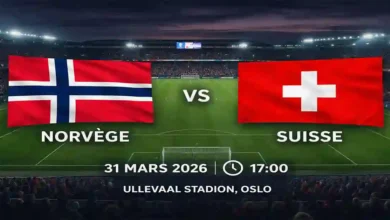Norvège vs Suisse horaire chaînes TV et streaming