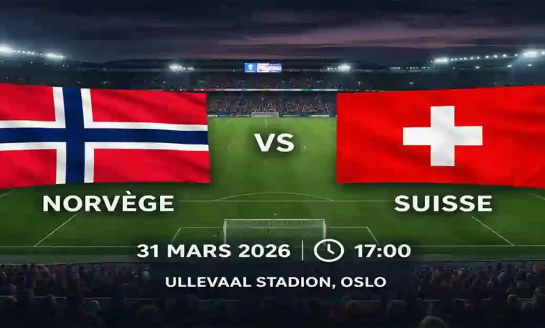 Norvège vs Suisse horaire chaînes TV et streaming