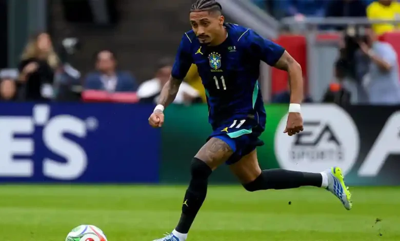 Raphinha Brésil vs France (Getty)
