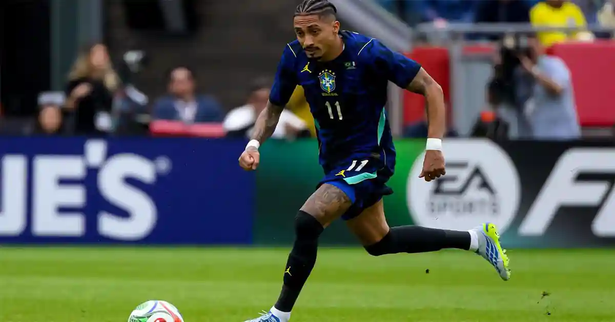 Raphinha Brésil vs France (Getty)