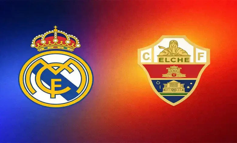 Real Madrid Elche match de la 28e journée de La Liga 2026 au Santiago Bernabéu
