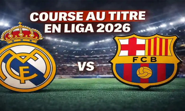 matchs restants Real Madrid et Fc Barcelone Liga 2026