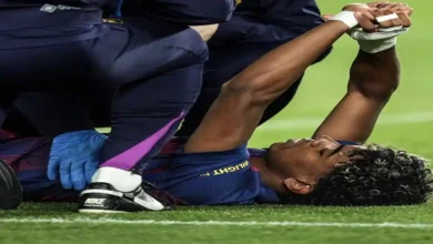 Blessure de Lamine Yamal Fc Barcelone