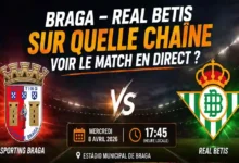 Sporting Braga – Real Betis : quelle chaîne diffuse le match en direct ?