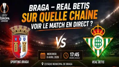 Sporting Braga – Real Betis : quelle chaîne diffuse le match en direct ?