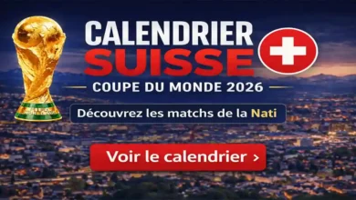calendrier de la suisse coupe du monde 2026